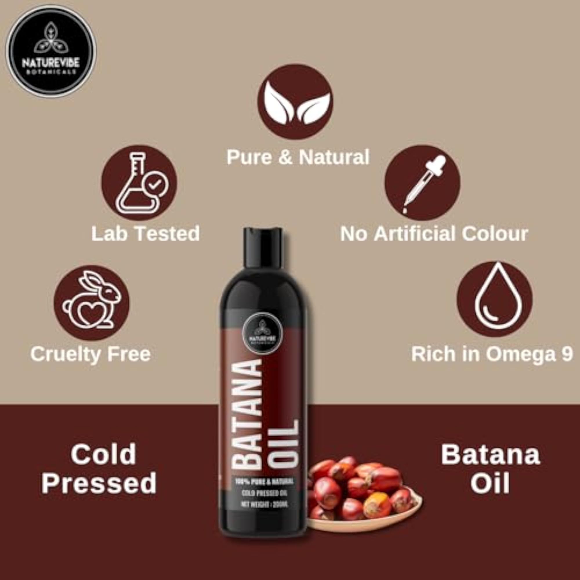 Batana Oil 200ml Natural Hair & Body Oil